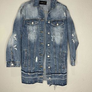 Mustard Seed Jean Jacket Oversize Small